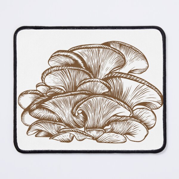 Item preview, Mushroom Art Mushroom Lovers Reishi Symbols of Immortality designed and sold by CulturalCurios.