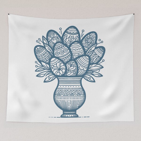 Item preview, Egg Trails of Ukraine Artistic Vase designed and sold by zzz888.