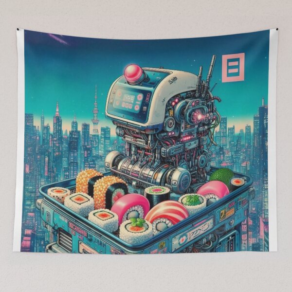 Artikelvorschau, IMAGINÄRE GADGETS: Electro Delivery Mecha Sushi Convergence entworfen und verkauft von piscininha.