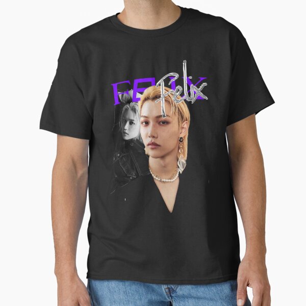 Stray Kids Felix 15 ボタンアップTシャツ Amazon.com: YJYP Washed Shirts Felix Bangchan Hyunjin Tshirt