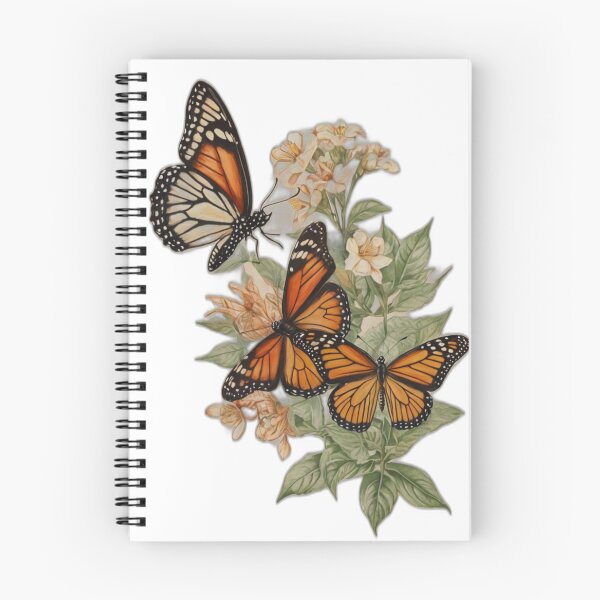 Item preview,  Lifelike Butterflies Dance on a Hand-Printed Masterpiece designed and sold by artistmagicshop.