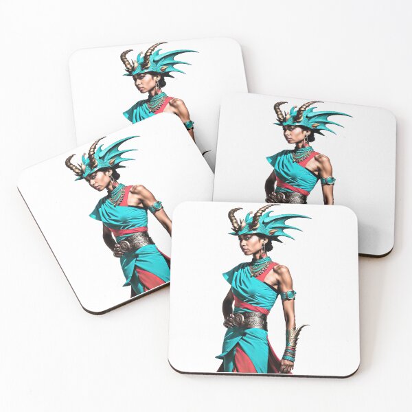 Item preview, Turquoise Rebel, Warrior Wood Dragon Queen  designed and sold by filusattila.