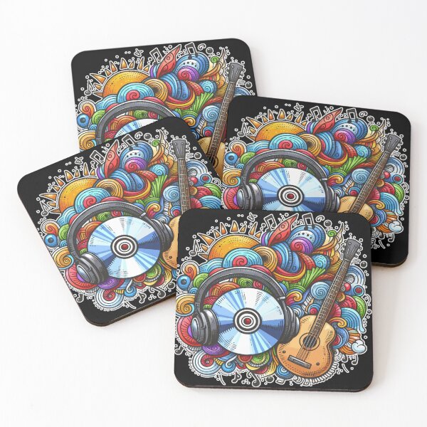 Item preview, Music Lover's Doodle Jams designed and sold by OB Print.