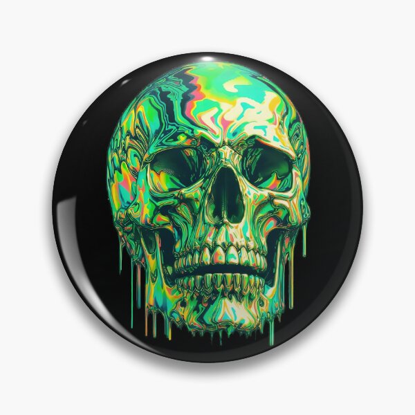 Item preview, Emerald Entropy Skull designed and sold by OVERALLBUGZY.