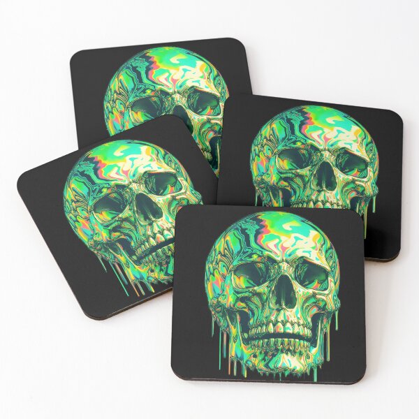 Item preview, Emerald Entropy Skull designed and sold by OVERALLBUGZY.