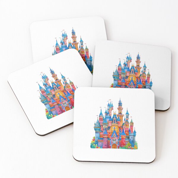 Item preview, Colorful castle designed and sold by PaperieJennifer.