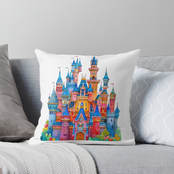 Aperçu de l'œuvre Château coloré créée et vendue par PaperieJennifer.