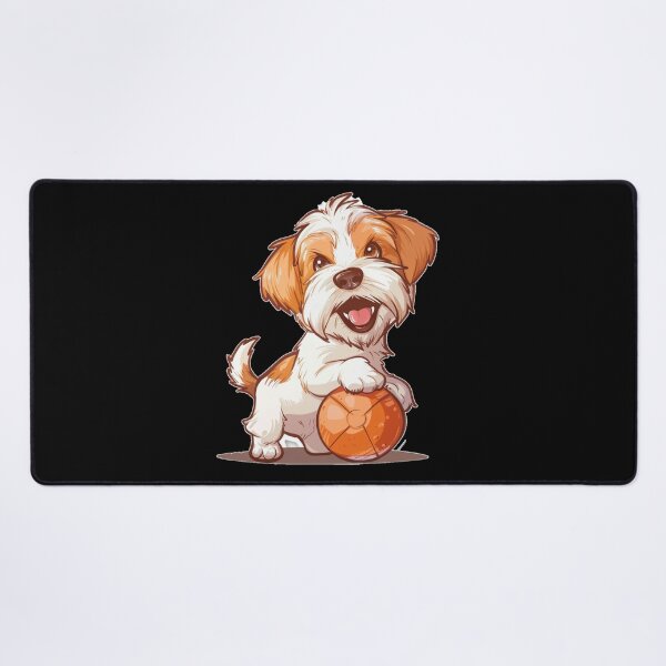 Item preview, Cute dog with ball designed and sold by SmileshareShop.