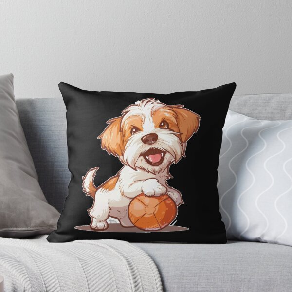 Item preview, Cute dog with ball designed and sold by SmileshareShop.