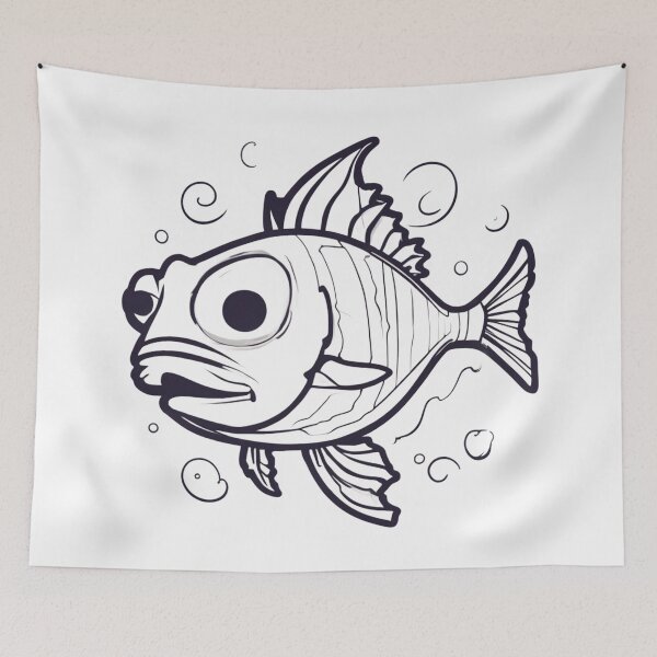 Item preview, Fish Art designed and sold by Planetporridge.