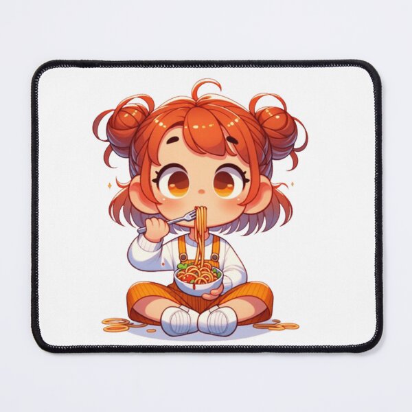 Item preview, Girl eat spaghetti designed and sold by Shtex.