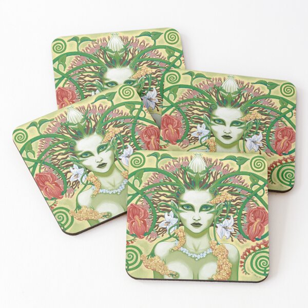 Item preview, Flower Elemental / Nature Spirit designed and sold by CaryadArtwork.