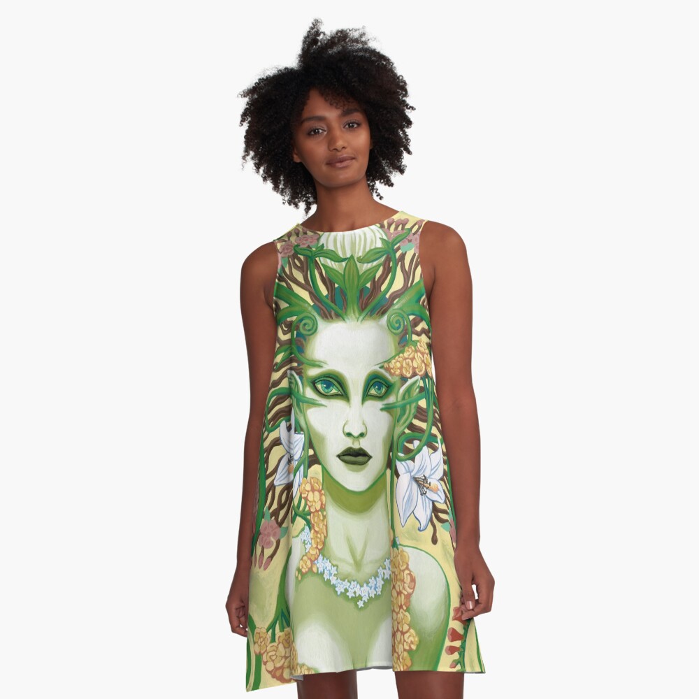 Item preview, A-Line Dress designed and sold by CaryadArtwork.
