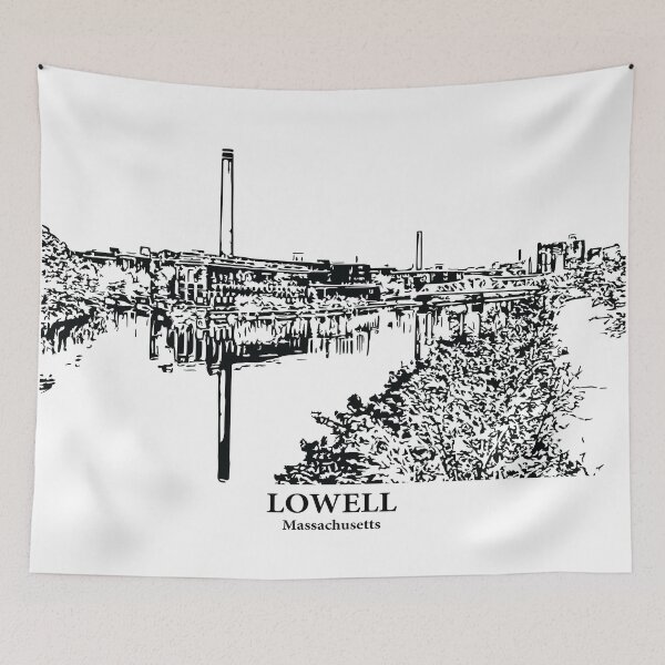 Item preview, Lowell - Massachusetts designed and sold by Lakeric Cityscapes.