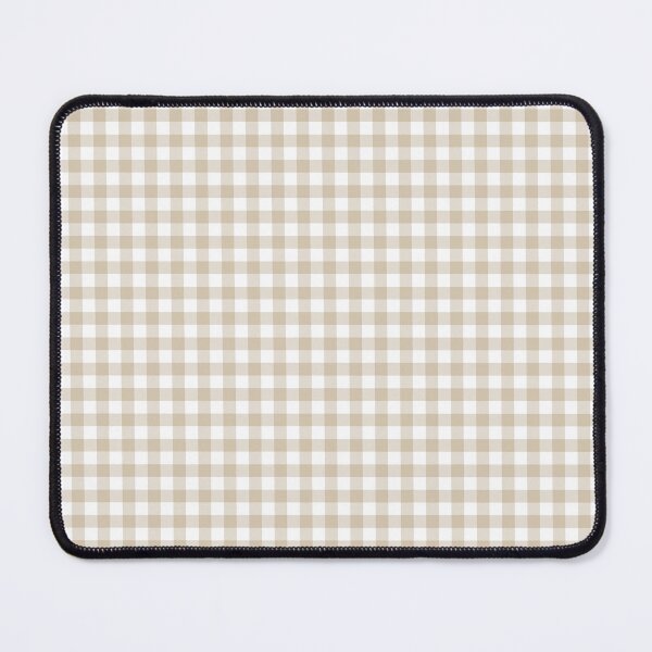 Item preview, Vichy check light brown and white designed and sold by colorofmagic.