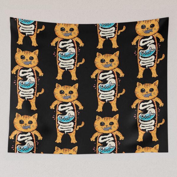 Item preview, Orange Cat X-Ray designed and sold by CATTAROCK.