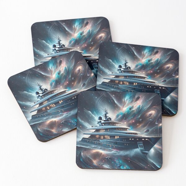 Item preview, Navy Yacht Celestial Voyage Dynamic Atmosphere designed and sold by ByDigitalDream.