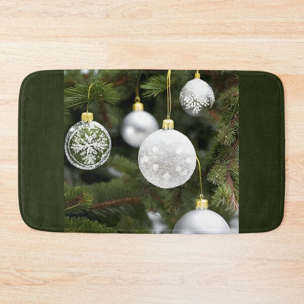 Item preview, White Christmas Ornaments designed and sold by FamiliarPufferfish.