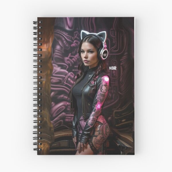 Item preview, Beautiful Hello Kitty in black designed and sold by N3oray.