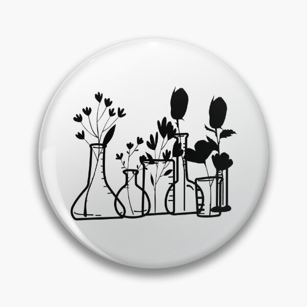 Item preview, Flowers In Beakers designed and sold by ScienceCorner.