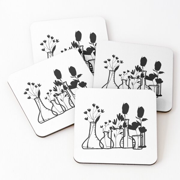 Item preview, Flowers In Beakers designed and sold by ScienceCorner.