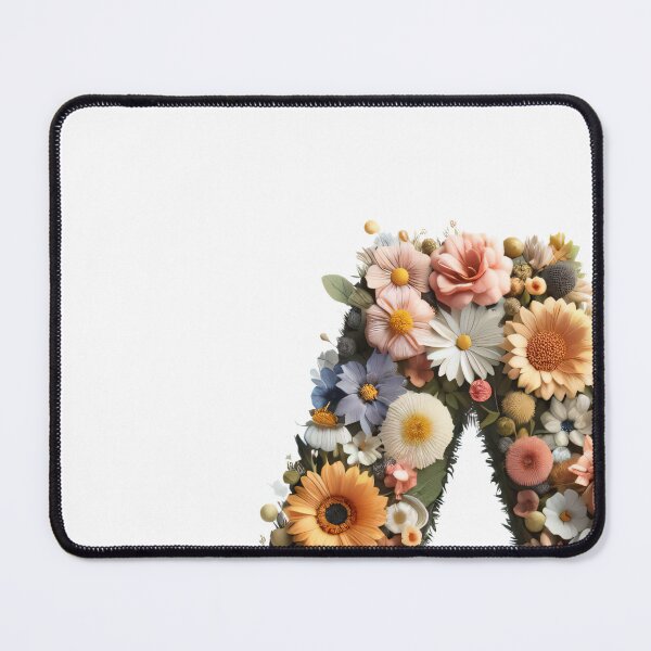 Item preview, Letter “A” containing flowers designed and sold by yeekazar.
