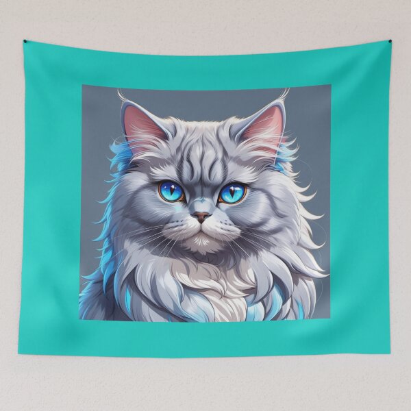 Item preview, Animation of a adorable fluffy cat designed and sold by Grzegorz Majerski.