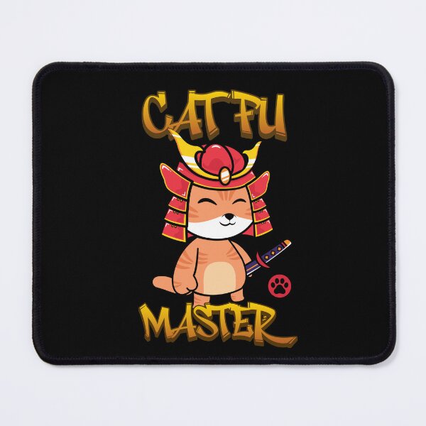 Item preview, Cat Fu Master Samurai Cat designed and sold by PRINYOS.