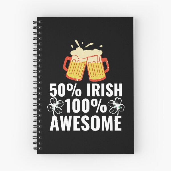 Item preview, 50% Irish 100% Awesome New designed and sold by Design-Maniya.