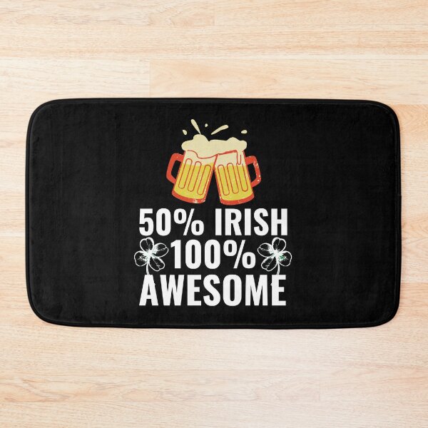 Item preview, 50% Irish 100% Awesome New designed and sold by Design-Maniya.