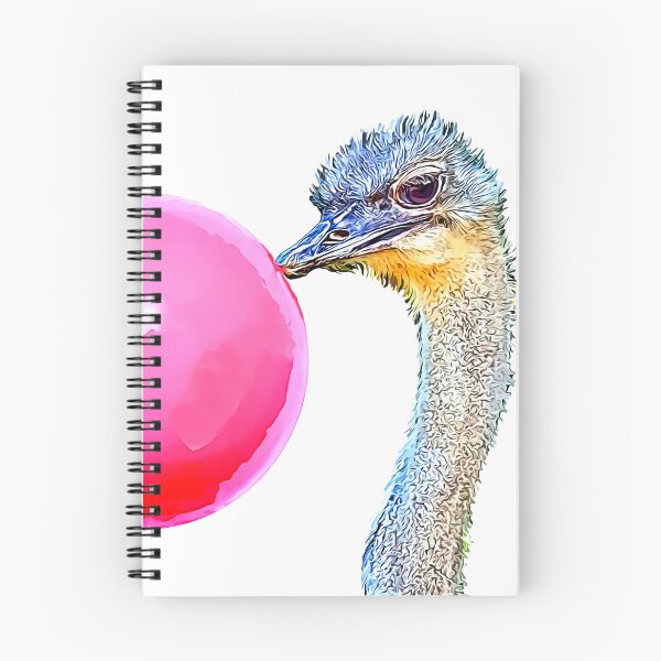 Item preview, Bubblegum Ostrich designed and sold by Daniel Janda.