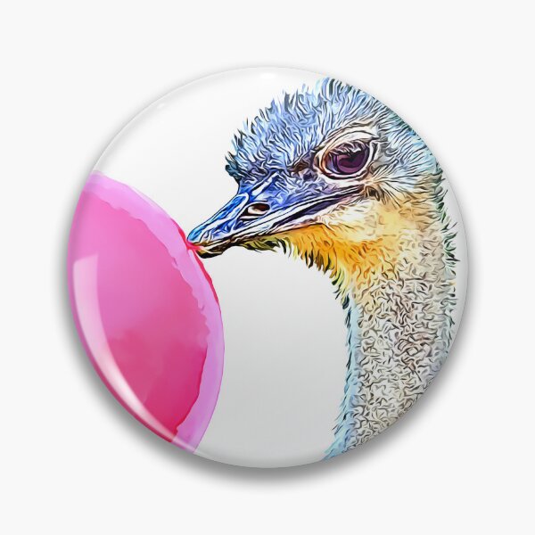 Item preview, Bubblegum Ostrich designed and sold by Daniel Janda.