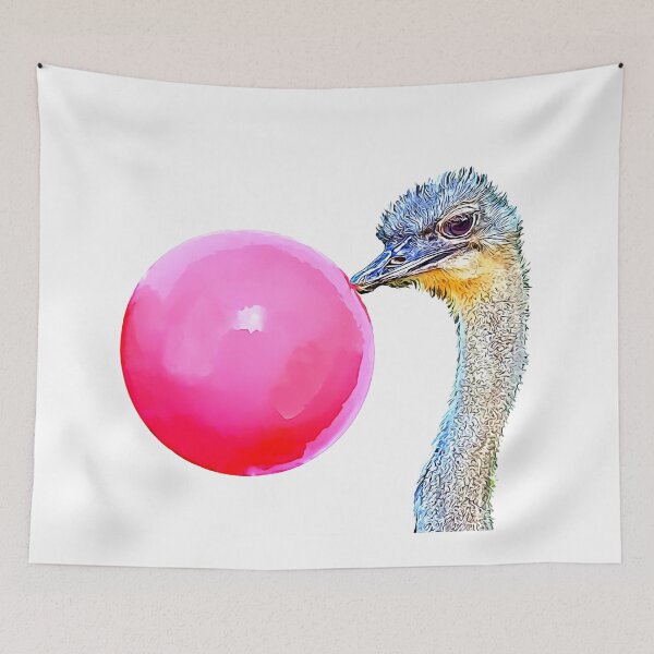 Item preview, Bubblegum Ostrich designed and sold by Daniel Janda.