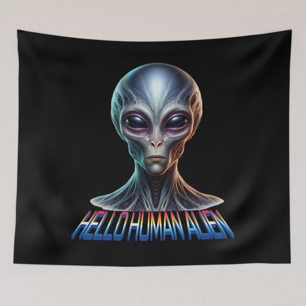 Item preview, Hello human alien designed and sold by JansenGS.