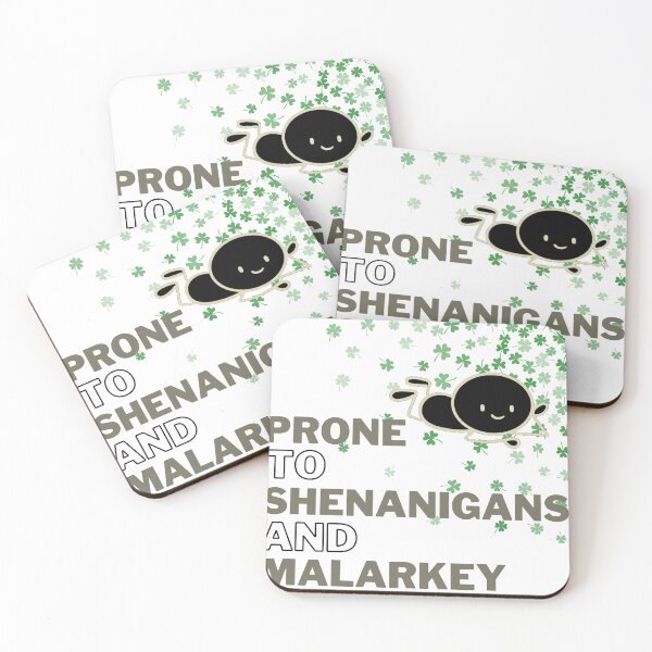 Item preview, Prone to Shenanigans and Malarkey designed and sold by DEESprint.