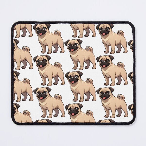 Item preview, Cute Pug designed and sold by PowesomePets.