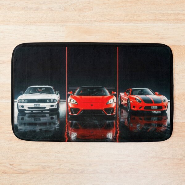 Item preview, triptych with cars designed and sold by KolorowySwiata.