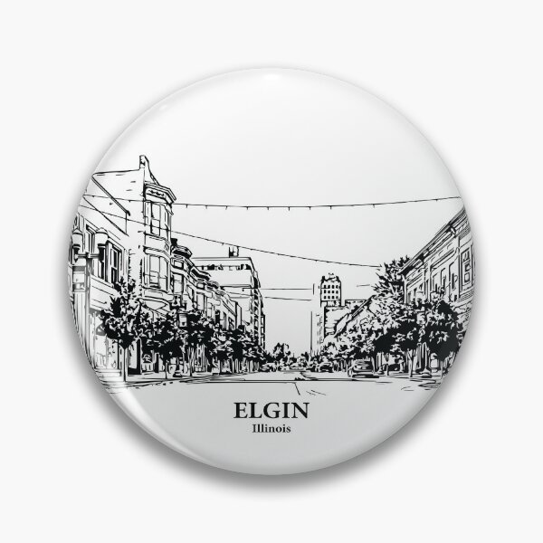 Item preview, Elgin - Illinois designed and sold by Lakeric Cityscapes.