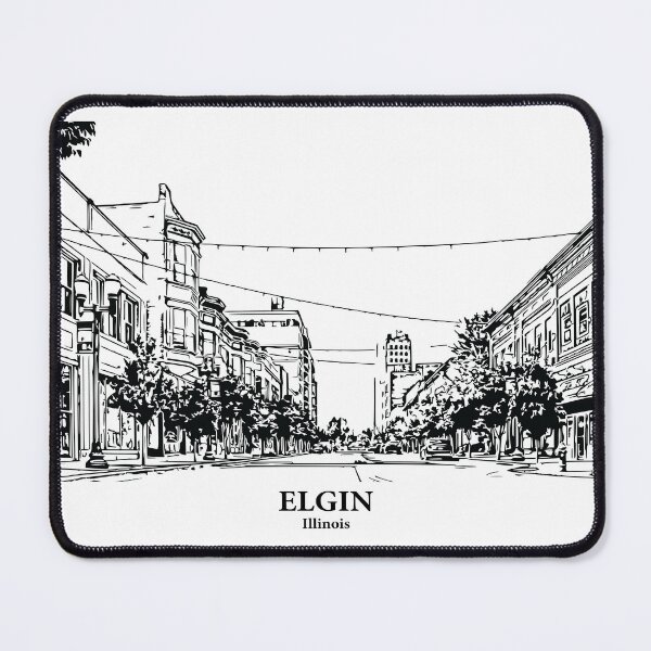 Item preview, Elgin - Illinois designed and sold by Lakeric Cityscapes.