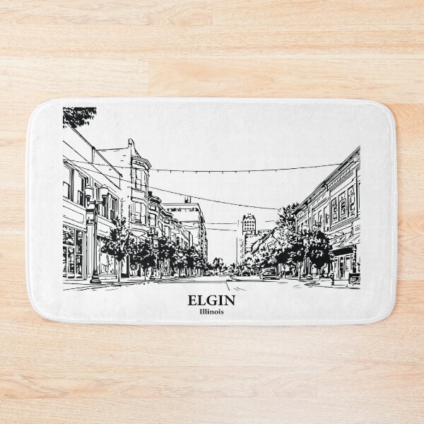Item preview, Elgin - Illinois designed and sold by Lakeric Cityscapes.