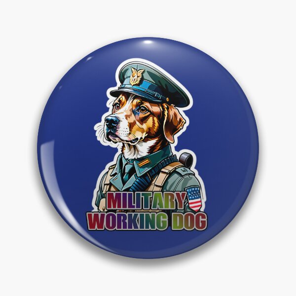 Item preview, USA Military Working Dog K9 Unit designed and sold by TheArtOfPat.