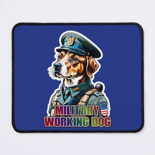 Item preview, USA Military Working Dog K9 Unit designed and sold by TheArtOfPat.