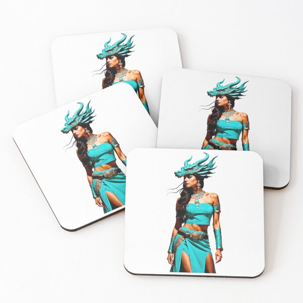 Item preview, Turquoise Rebel, Warrior Wood Dragon Queen  designed and sold by filusattila.