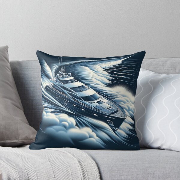 Item preview, Navy Speed: Dynamic Yacht in Travel designed and sold by ByDigitalDream.
