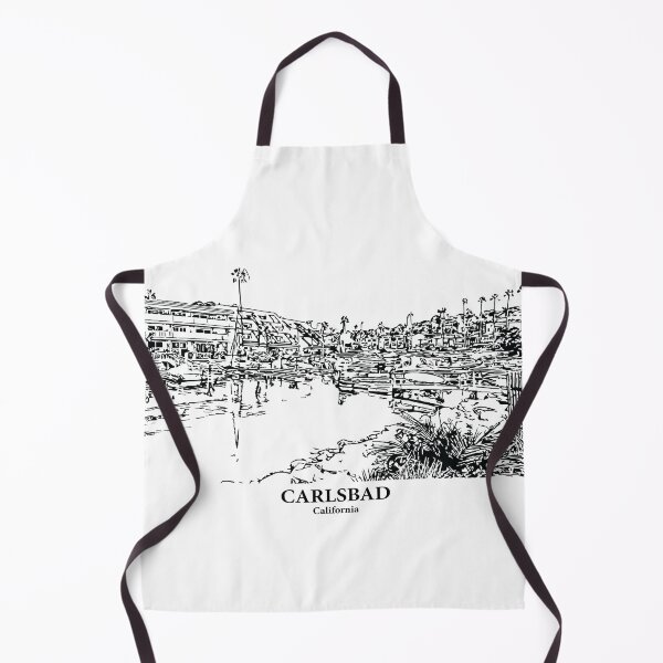 Artikelvorschau, Carlsbad – Kalifornien entworfen und verkauft von Lakeric Cityscapes.