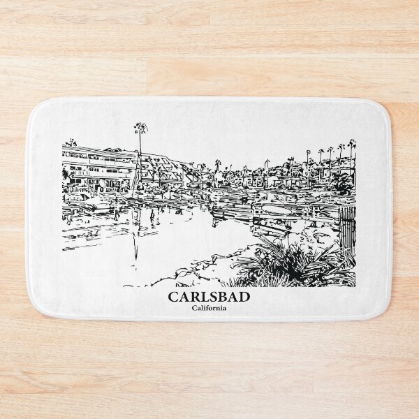 Item preview, Carlsbad - California designed and sold by Lakeric Cityscapes.