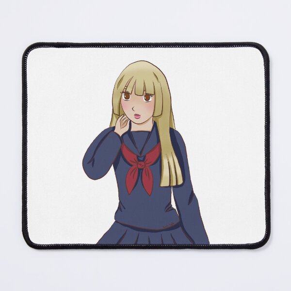 Item preview, School girl cartoon illustration designed and sold by Kalin-Lyfe.