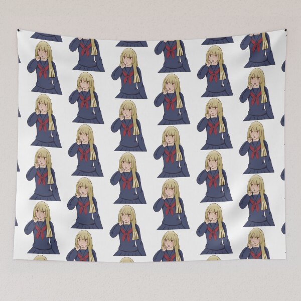 Item preview, School girl cartoon illustration designed and sold by Kalin-Lyfe.