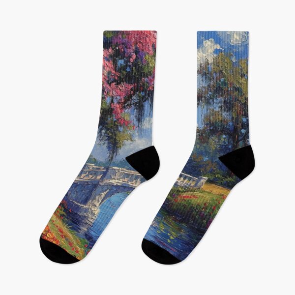 Item preview, Flowered Bridge designed and sold by Dawn van Doorn.