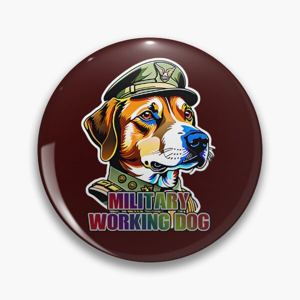 Item preview, USA Military Working Dog K9 Unit designed and sold by TheArtOfPat.